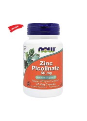 Now Zinc Picolinate 50 mg Capsules 60&#039;s