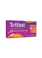 Telfast 120 mg Tablets 30&#039;s