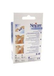 3M Nexcare Clear Waterproof Assorted Bandages 30&#039;s