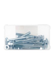 Suki Round Head Hex Screw Pack (0.6 x 6 cm, 15 Pc.)