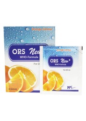 ORS New Orange Flavour Powder Sachets 10&#039;s