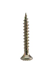 Suki Zinc Oval-Head Chipboard Screws (3.5 x 25 mm, Pack of 16)