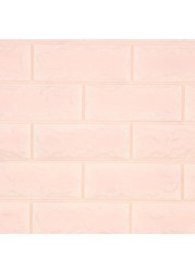 Polycell Foam Brick Wall Wallcovering (75 x 66 cm, Pink)