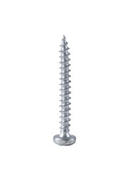 Suki Zinc Plated Pozidriv Chipboard Screws (3.5 x 30 mm, Pack of 4)