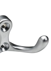 Hettich Aluminum Coat Hook (5.8 x 3.1 x 2.9 cm)