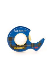 3M Scotch Wall Safe Tape W/Dispenser (1.9 cm x 16.5 m)