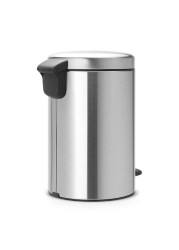 Brabantia NewIcon Pedal Bin (29.1 x 20.5 cm, 5 L, Matt Steel)