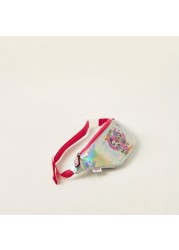 L.O.L. Surprise! Printed Waist Bag with Zip Closure and Adjustable Strap