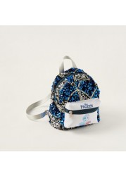 Disney Frozen Sequin Embellished Backpack - 8 inches