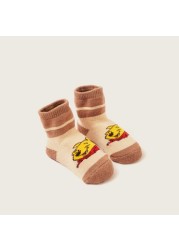 Disney Winnie the Pooh Print Booties