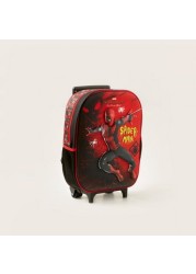 Spider-Man Print 3-Piece Trolley Backpack Set