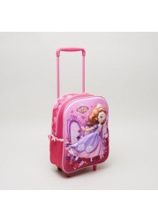 Disney Sofia the First Print 3-Piece Trolley Backpack Set - 12 inches