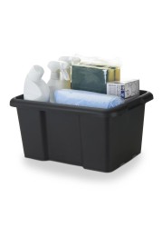 Form Fitty Plastic Stackable Storage Box (29 x 38 x 19.5 cm, 14 L)