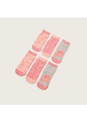 Barbie Print Socks - Set of 3