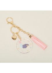 Charmz Applique Detail Keychain and Magnet