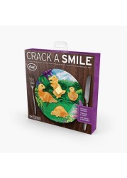 Fred Crack a Smile Dinosaur Shaped Silicone Mould and Plate Set