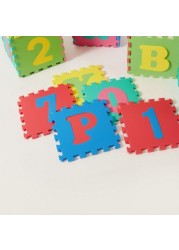 Juniors 36-Pieces Alphabet amd Number Puzzle Mat