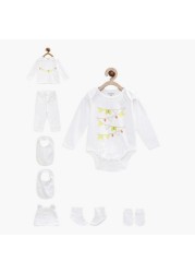 My Milestones 8-Piece Infant Clothing Gift Set