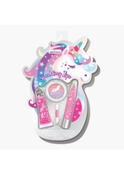 Hot Focus Sparkling Lips Unicorn Shaped Playset