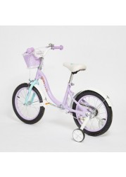 Chipmunk 16-inch Bicycle with Training Wheels and Basket