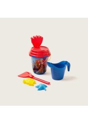 Spider-Man Print 5-Piece Bucket Set