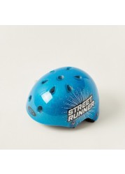 Street Runner Printed Multipurpose Helmet