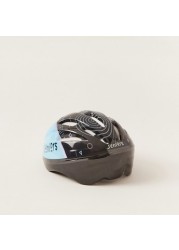 Juniors Printed Helmet with Buckle Closure