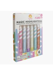 Tiger Tribe Magic Highlighters - Pack of 6