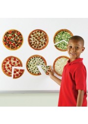 Learning Resources Magnetic Pizza Fractions