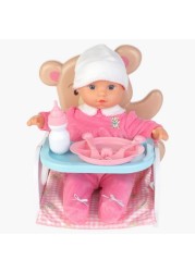 Lotus Baby Doll with Feeding Accessories