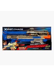 ZURU X-SHOT Chaos Dart Ball Blaster Golden Orbit with 24 Darts