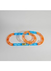 Juniors Super Racer Track Playset with 1 Pull Back Car