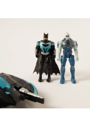 Bat-Tech Flyer with Batman and Mr. Freeze Action Figurine Toy