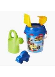 Ecoiffier Mickey Mouse Print Garnished Bucket Box