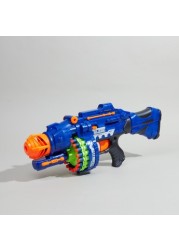 Blaze Storm Battery Operated Soft Dart Gun with 40-Piece Dart Bullets