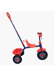 Disney Spider-Man Trike with Push Handle