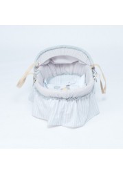 Juniors Eddie Moses Baby Basket with Canopy