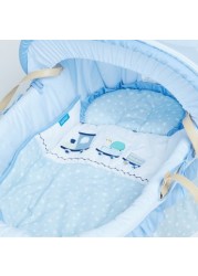 Juniors Printed Moses Basket