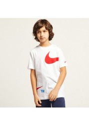 Nike Printed T-shirt with Short Sleeves