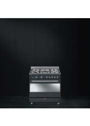 Smeg Freestanding Concert 5-Burner Combination Gas Cooker, SSA91MAA9 (90 x 90 x 60 cm)