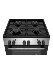 Bosch Serie 2 Freestanding 4-Burner Gas Cooker, HGA120B51M (85 x 60 x 60 cm)