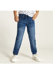 Lee Cooper Blue Regular Fit Denim Pants