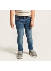 Juniors Solid Jeans with Pockets