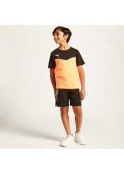 PUMA Panelled Shorts with Elasticated Waistband