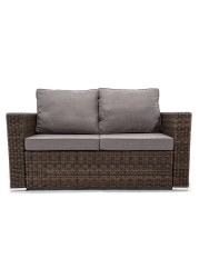 Agartha 2-Seater Rattan Sofa W/Cushions Generic (146 x 80 x 90 cm)