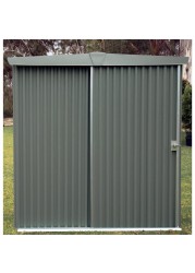 Stratco HM1 Handi-Mate Galvanized Shed W/Sliding Door (190 x 186 x 85 cm)