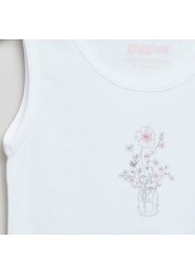 Giggles Printed Sleeveless Bodysuit