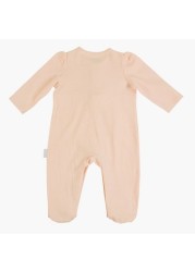 Giggles Closed Feet Sleepsuit with Lace Insert