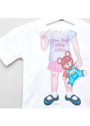 Just Add A Kid Printed T-shirt with Short Sleeves