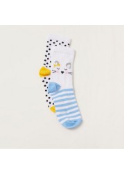 Juniors Assorted Ankle-Length Socks - Set of 2